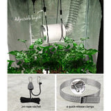 Greenfingers Hydroponics Grow Tent Ventilation Kit Vent Fan Carbon Filter Duct Ducting 4 inch