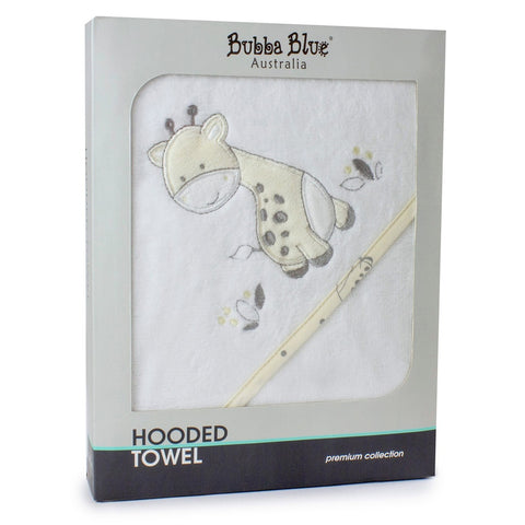 Bubba Blue Vanilla Playtime Hooded Towel 99450