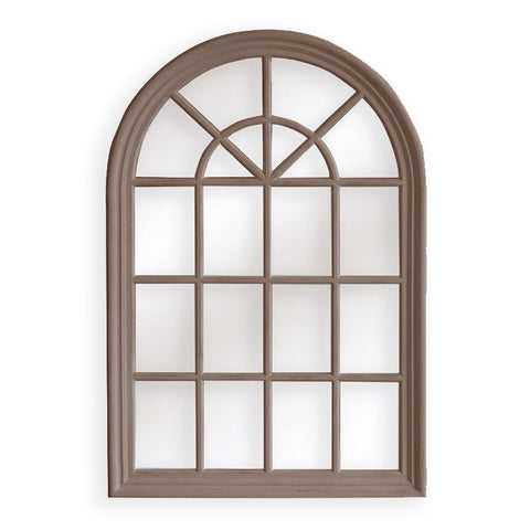 Window Style Mirror - Taupe Arch 100 CM x 150 CM