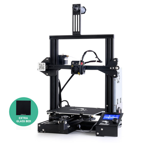 Creality Ender 3 3D Printer Glass Bed Resume Printing High Precision 220x220x250