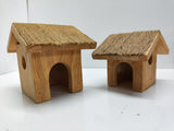 Wooden Cottage set of 2