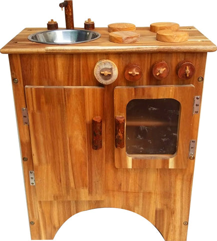 Combo Wooden Stove and Sink
