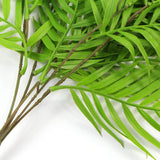 Hanging Fresh Green Bamboo Leaf Fern UV Resistant 80cm