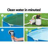 Bestway 1500GPH Flowclear™ Sand Filter Swimming Above Ground Pool Cleaning Pump