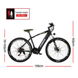 Phoenix 27.5" Electric Bike Motorized&nbsp;Mountain Bicycle MTB City eBike Battery