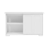 Artiss Buffet Sideboard Cabinet White Doors Storage Shelf Cupboard Hallway Table White