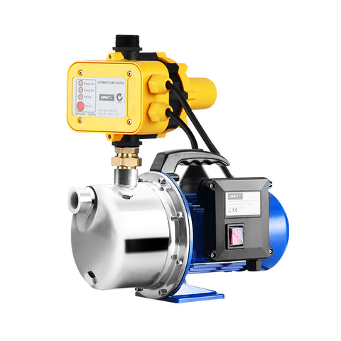Giantz Garden Water Pump Jet High Pressure Controller Stage Irrigation 4600L/H