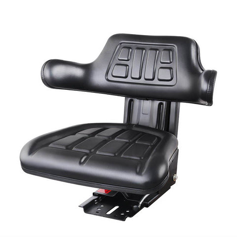 Giantz PU Leather Tractor Seat - Black