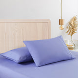 Casa Decor 2000 Thread Count Bamboo Cooling Sheet Set Ultra Soft Bedding - King Single - Mid Blue