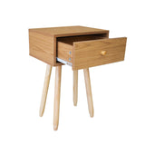 Milano Decor Bedside Table Kirrawee Drawers Nightstand Unit Cabinet Storage