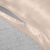Royal Comfort Mulberry Soft Silk Hypoallergenic Pillowcase Twin Pack 51 x 76cm - Champagne Pink