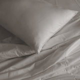Royal Comfort 1000 Thread Count Bamboo Cotton Sheet and Quilt Cover Complete Set - King - Dove