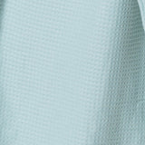 Royal Comfort 100% Cotton Bathrobe Waffle Unisex Ultra Soft Absorbent Durable - Large - Aqua