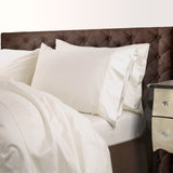 Royal Comfort 1000 Thread Count Cotton Blend Quilt Cover Set Premium Hotel Grade - Queen - Pebble