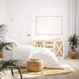 Balmain 1000 Thread Count Hotel Grade Bamboo Cotton Quilt Cover Pillowcases Set - Queen - White