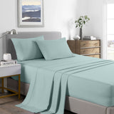 Royal Comfort 2000 Thread Count Bamboo Cooling Sheet Set Ultra Soft Bedding - King - Frost
