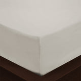 Park Avenue 1000TC Cotton Blend Sheet & Pillowcases Set Hotel Quality Bedding - Double - Pebble
