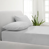 Park Avenue 1000TC Cotton Blend Sheet & Pillowcases Set Hotel Quality Bedding - King - Silver