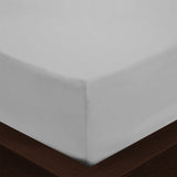 Park Avenue 1000TC Cotton Blend Sheet & Pillowcases Set Hotel Quality Bedding - King - Silver