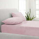 Park Avenue 1000TC Cotton Blend Sheet & Pillowcases Set Hotel Quality Bedding - King - Blush
