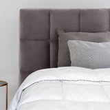 250GSM Bamboo Blend Quilt With 1100GSM Hotel Pillow Bedding Set - Queen
