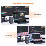 mbeat 14-in-1 USB4 Docking Station with 8K Video, 40Gbps Data - Space Grey