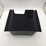 For Tesla Model 3 Y 2021-2022 Center Console Organiser Fabric Finish Tray Rear Tray
