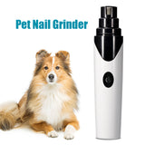 Electric Pet Dog Cat Quiet Nail Grinder Clipper Cutter Trimmer Grooming Care