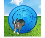 Portable Pet Dog Agility Training Exercise Tunnel Chute with Carry Bag 5.5M