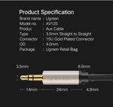 UGREEN 40788 Premium 3.5mm Male to 3.5mm Male Cable 20M