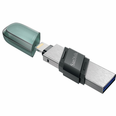SanDisk 256GB iXpand Flash Drive Flip (SDIX90N-256G)