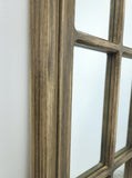 Window Style Mirror - Taupe Arch 70 CM x 130 CM