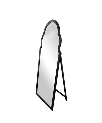 Black Arch Mirror - Free Standing 70cm x 170cm