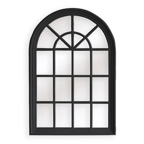 Window Style Mirror - Black Arch 100 CM x 150 CM