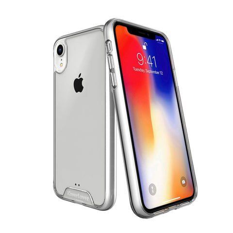 For iPhone XR Case, iCoverLover Shockproof Cover, Thin Clear