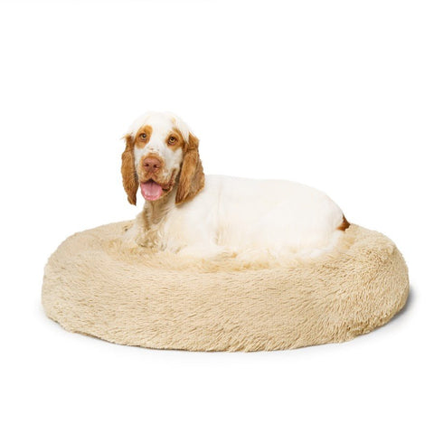 Fur King "Nap Time" Calming Dog Bed - Medium - Brindle