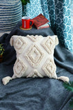 Moroccan Cushion Tassel Cushion Boho Cushion Hand Tufted Cushion Decorative Pillow Lumber Pillow 50*50cm