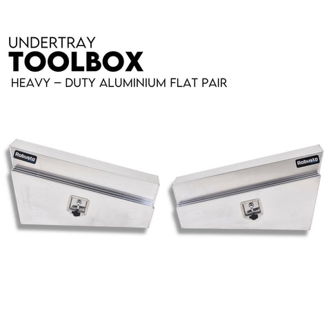 Under Tray Tool Underbody Pair Set 900mm Aluminium