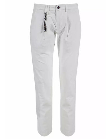 Zee Chino Trousers with Pleats and Five Pockets