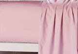Queen Size Pink Color Fitted Sheet