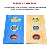 2-in-1 Three-Hole Bags and Washer Toss Combo Cornhole Portable Outdoor Games