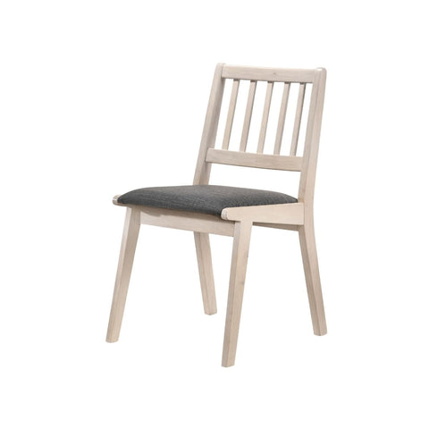 Harriette White Washed Oak Finish Dining Chair ÃÂÃÂ Set of 2