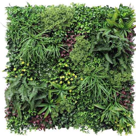 Country Fern Vertical Garden Green Wall UV Resistant 100cm x 100cm