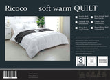 Queen Size 500GSM Soft Warm Quilt